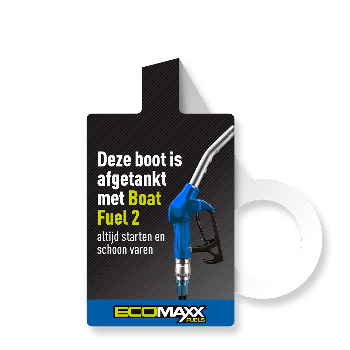 Hangtag: Ecomaxx Boat Fuel 2