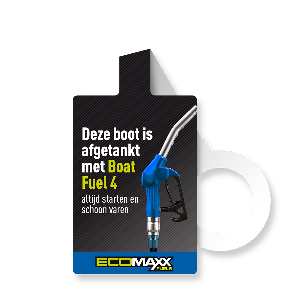 Hangtag: Ecomaxx Boat Fuel 4